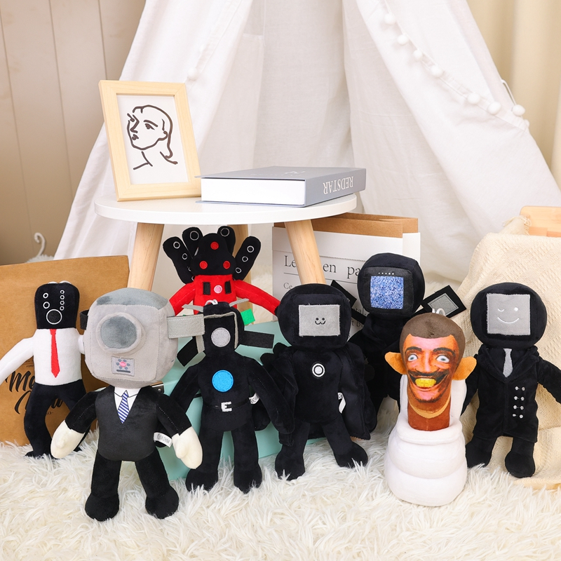 🌟🌠Skibidi🌟🌠Gấu Bông Nhà vệ sinh Skibidi Đồ chơi sang trọng Nhồi bông Nhà vệ sinh Skibidi gấu bông