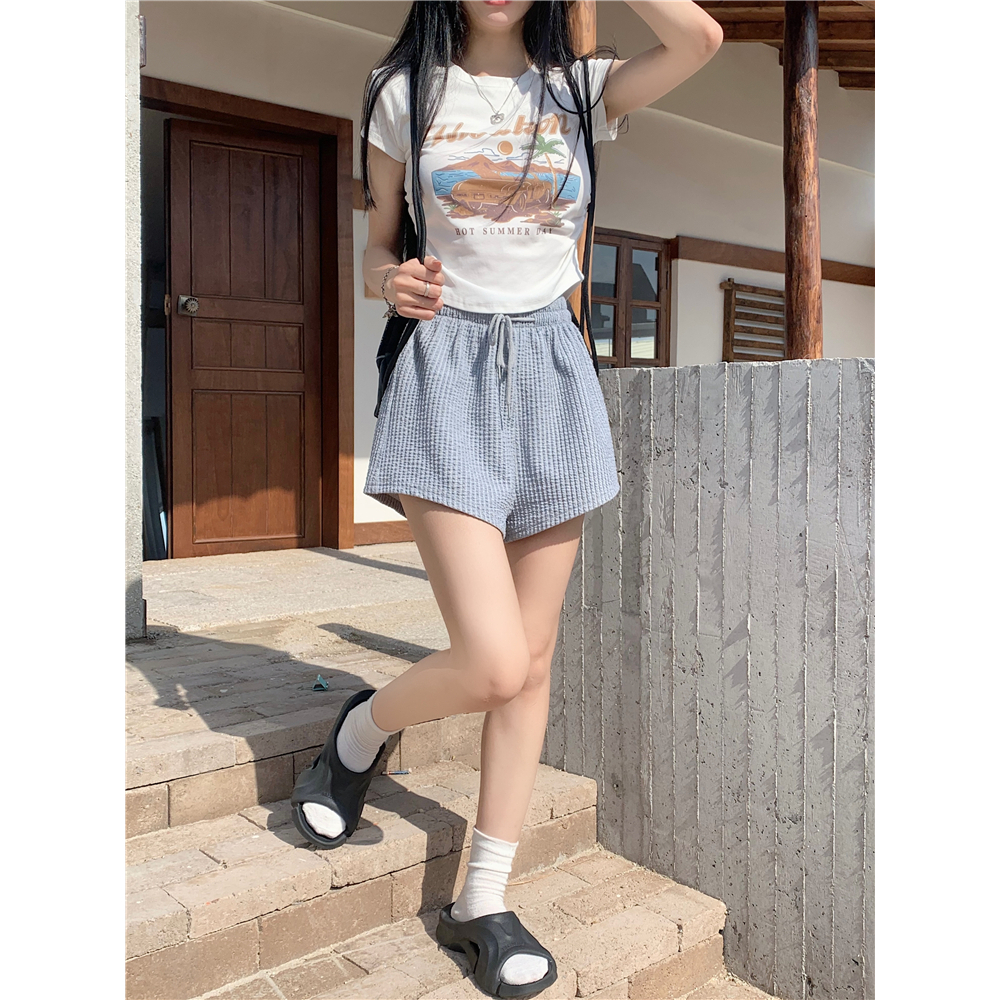 Áo Thun Nữ Ngắn Tay In Chữ Thời Trang Hàn Quốc