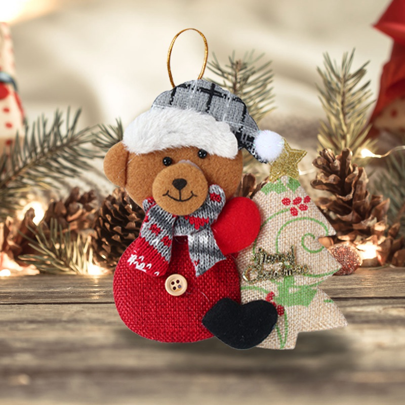 Phụ Kiện Treo Trang Trí Cây Thông Giáng Sinh Năm Mới 2023 2024