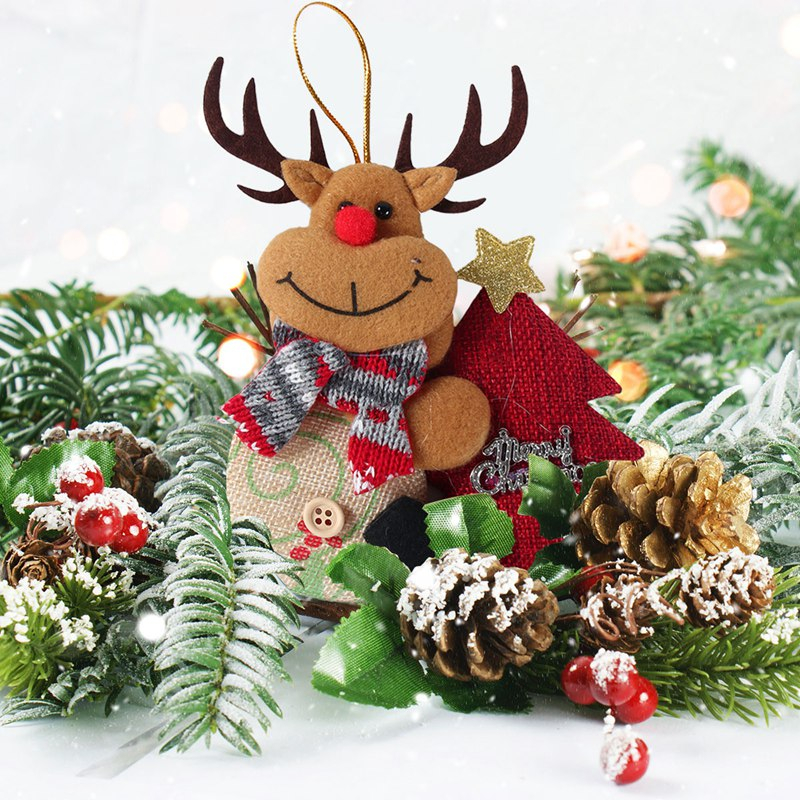 Phụ Kiện Treo Trang Trí Cây Thông Giáng Sinh Năm Mới 2023 2024