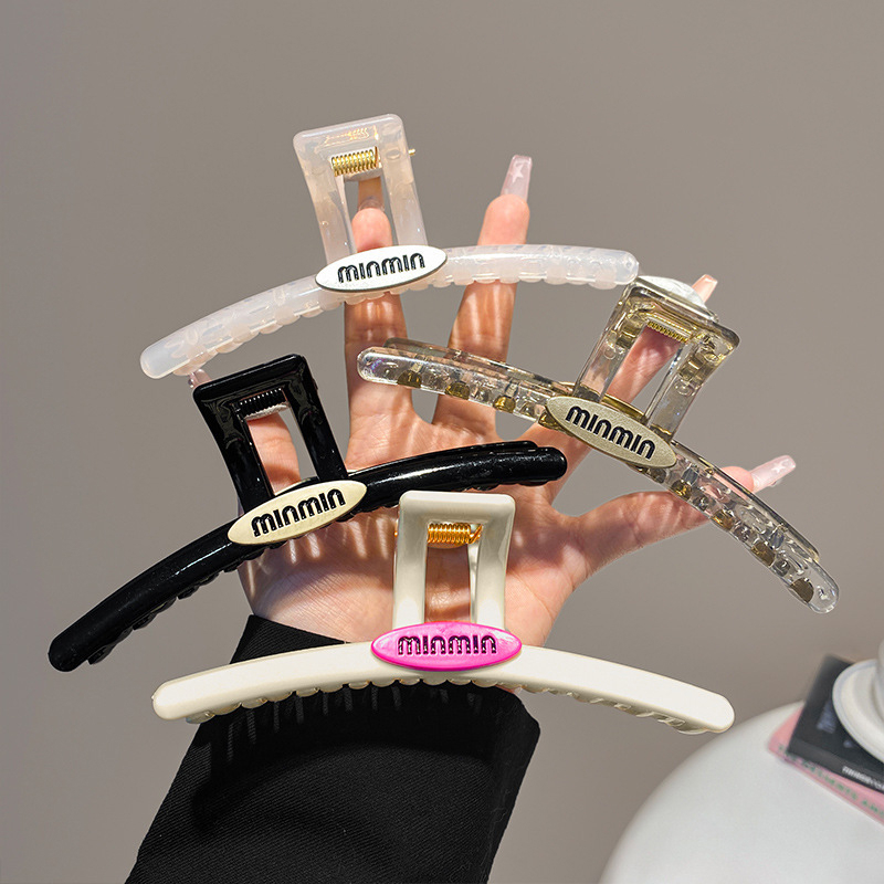 Kẹp Tóc In Chữ Thời Trang Hàn Quốc Chất Lượng Cao Dùng Làm Quà Tặng Sinh Nhật Cho Bạn Gái