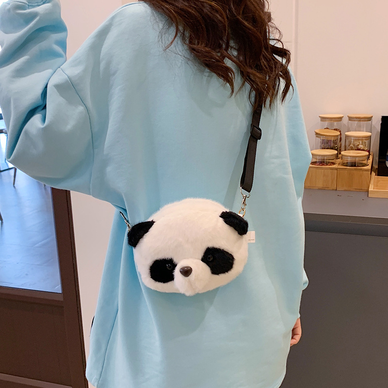 Túi Đeo Chéo Hình Gấu Trúc Dễ Thương Cho Bé