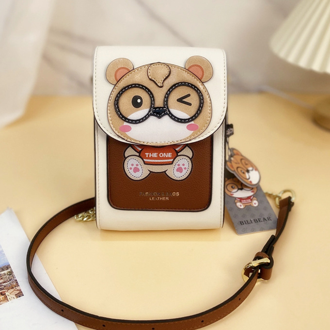 Túi Đeo Chéo Mini Vai Đựng Điện Thoại /Chìa Khóa Họa Tiết Hoạt Hình Thời Trang Bags Mùa Hè 2023