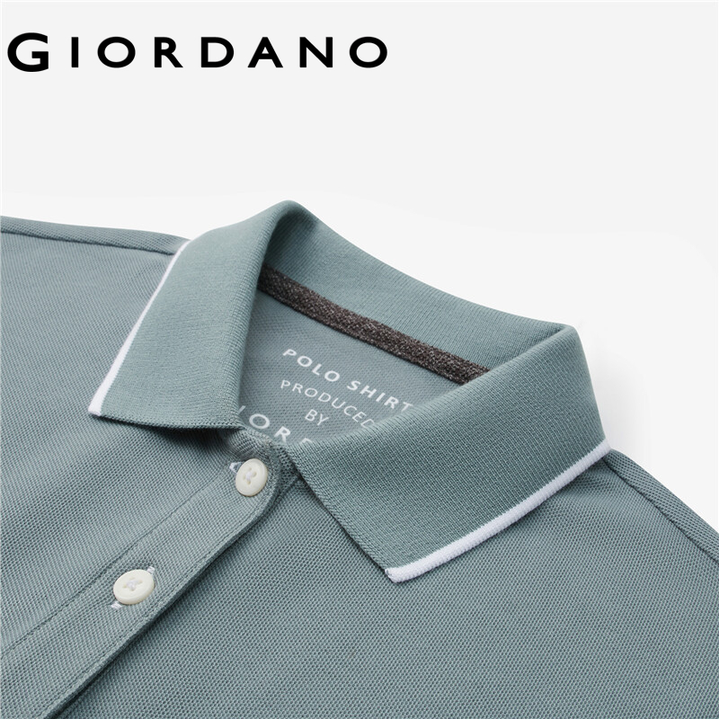 Áo Sơ Mi polo Ngắn Tay Mỏng Cho Nữ GIORDANO 05311399