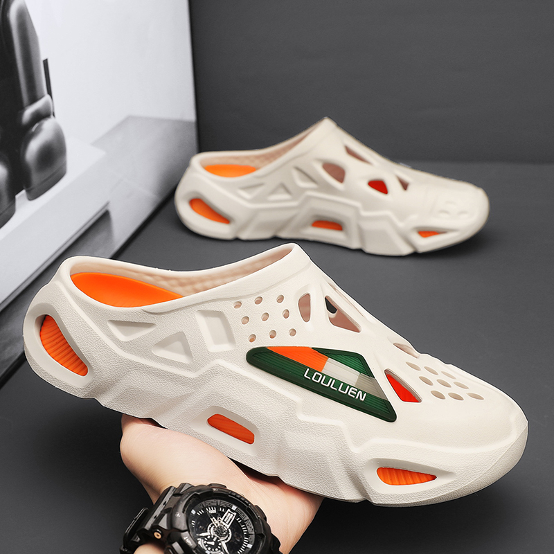 Dép Bít Mũi Đế Dày Khử Mùi Chống Trượt Thời Trang Mùa Hè Cho Nam | BigBuy360 - bigbuy360.vn