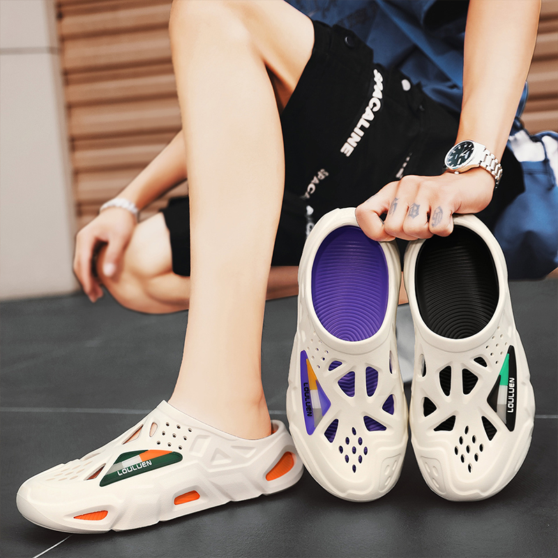 Dép Bít Mũi Đế Dày Khử Mùi Chống Trượt Thời Trang Mùa Hè Cho Nam | BigBuy360 - bigbuy360.vn