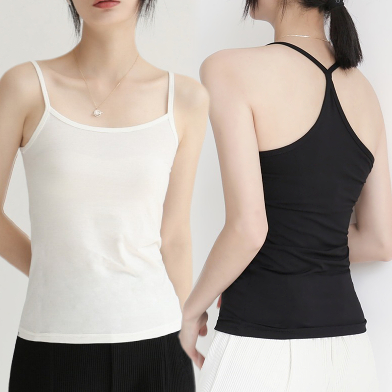 WANGJIAOZHAN Áo vest thời trang Y-line thời trang tất cả các màu trơn