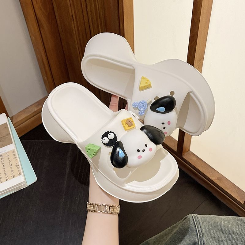 DISHULAN dép nữ dép bánh mì nữ dép sandal nữ Chống Trượt 070313