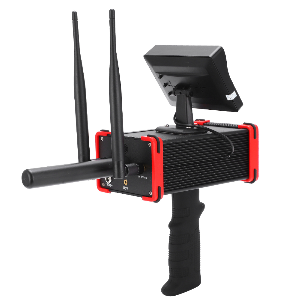 Máy Dò Kim Loại Quét Dưới Lòng Đất Màn Hình Độ Nét Cao Tìm Kho Báu Cho Vàng Bạc Đồng AC100‑240V