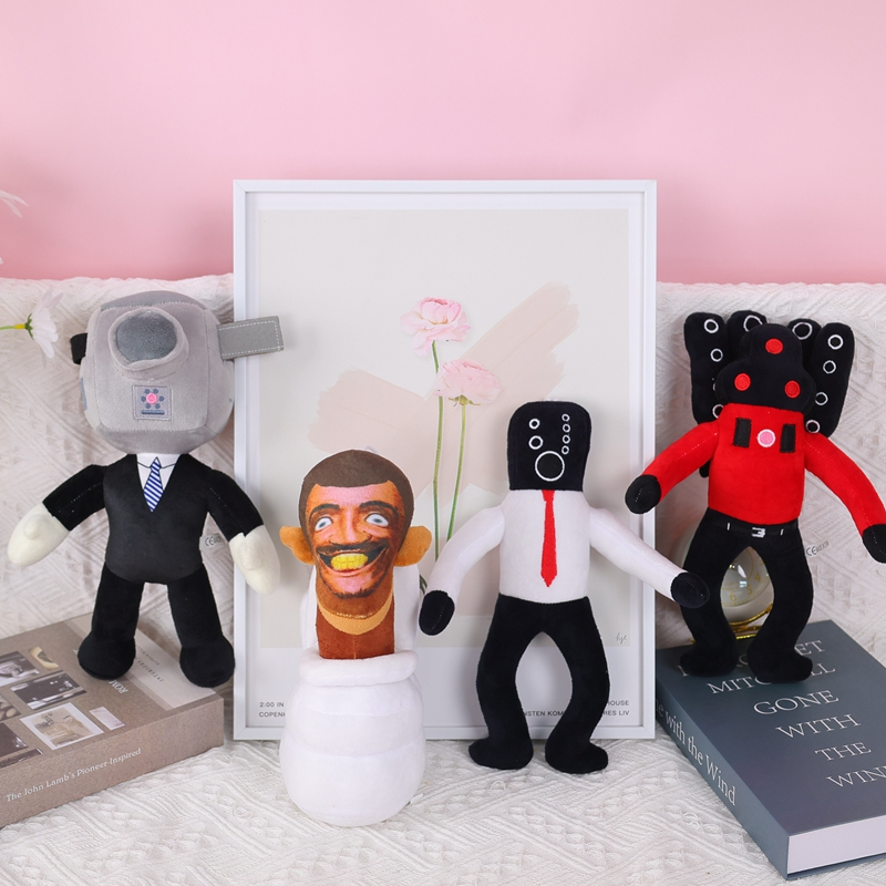 🌟🌠Skibidi🌟🌠Gấu Bông Nhà vệ sinh Skibidi Đồ chơi sang trọng Nhồi bông Nhà vệ sinh Skibidi gấu bông