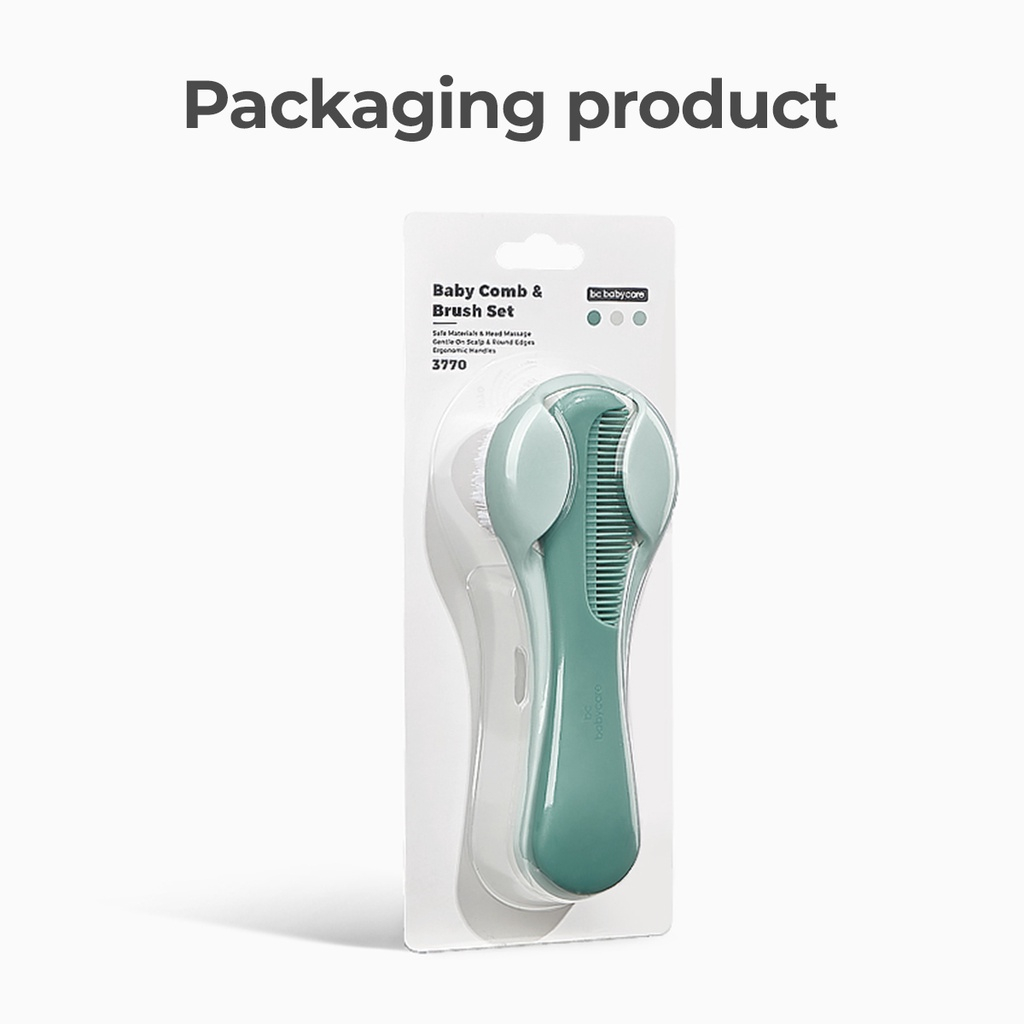Bc Babycare Bộ Lược Chải Tóc Chất Lượng Cao Dành Cho Trẻ Nhỏ Lược Cho Bé Sơ Sinh