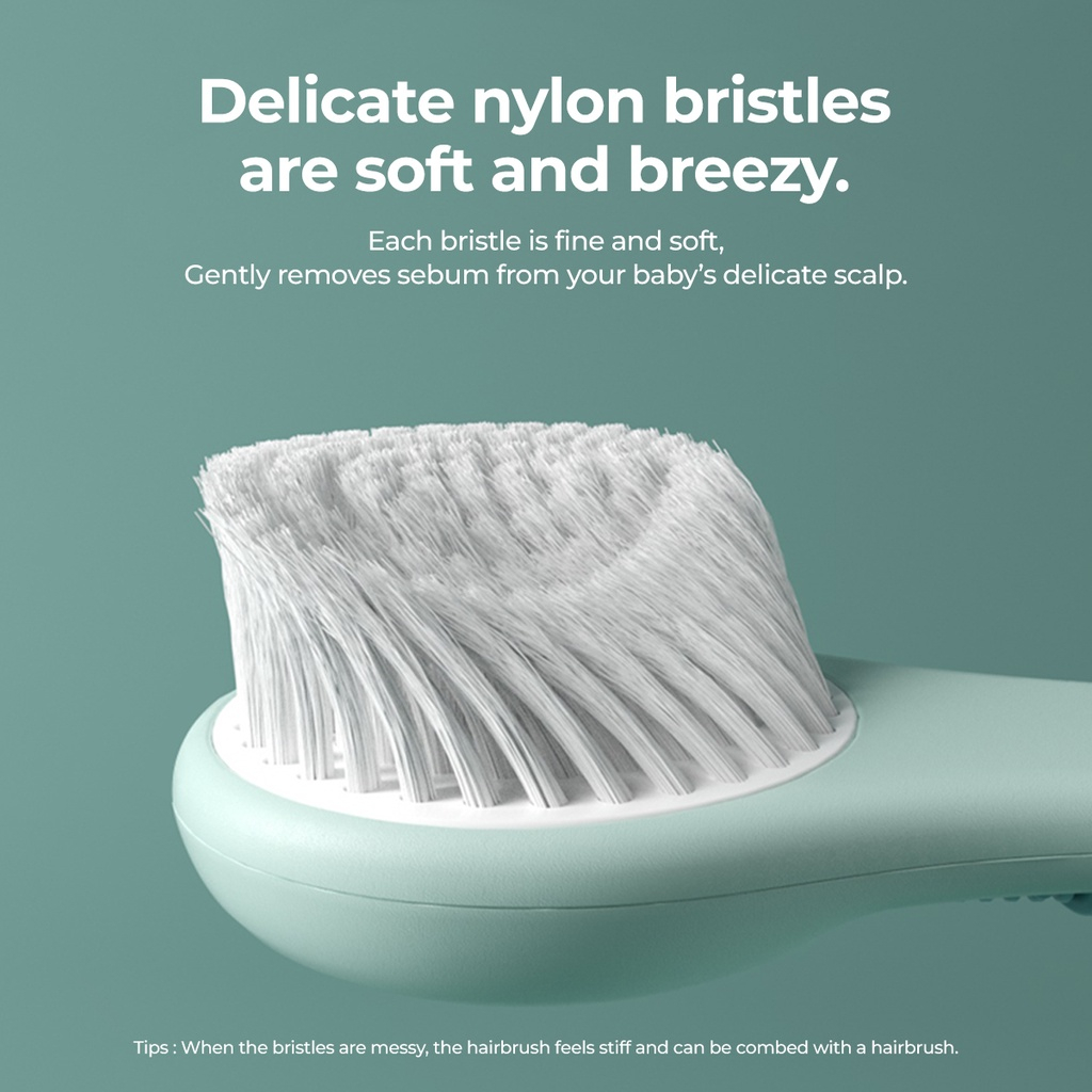 Bc Babycare Bộ Lược Chải Tóc Chất Lượng Cao Dành Cho Trẻ Nhỏ Lược Cho Bé Sơ Sinh