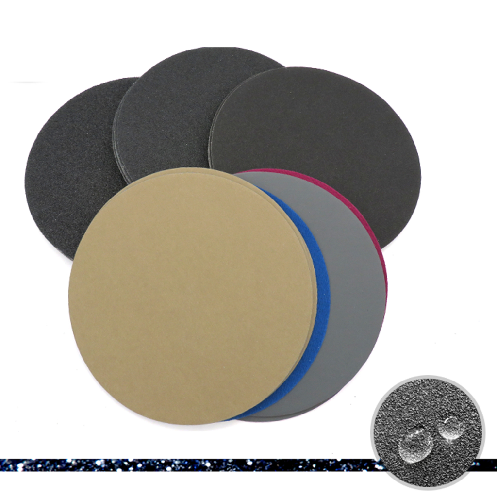 1 cái 6 inch giấy nhám ướt và khô grit 996a đĩa nhám móc & vòng 60 # -10000 #