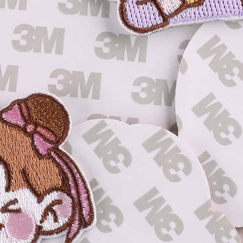 Miếng Dán Tự Dính Thêu Họa Tiết Nhân Vật Hoạt Hình Trang Trí Quần Áo DIY