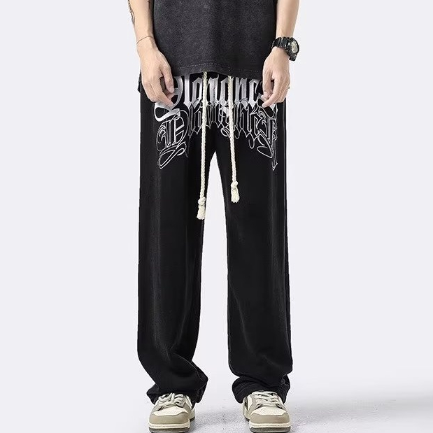 Quần ống rộng Mỏng Phong Cách Mỹ Thời Trang Mùa Hè Cho Nam