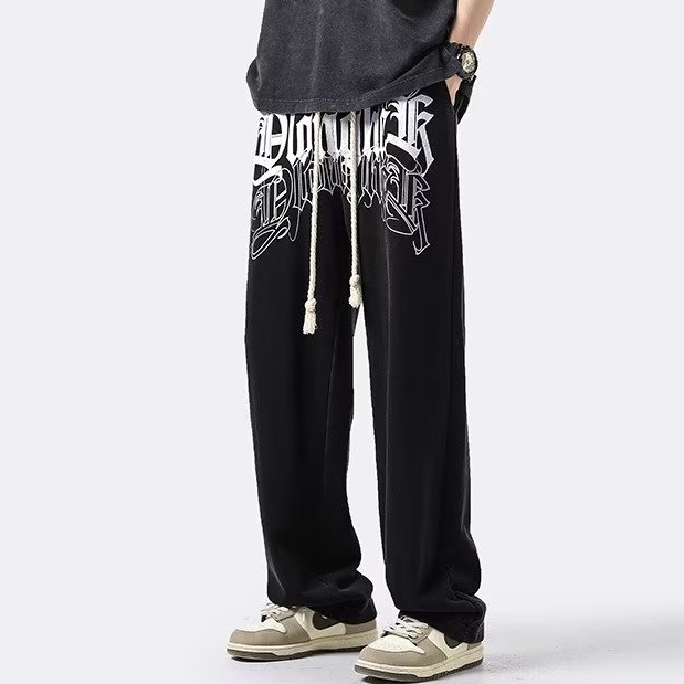 Quần ống rộng Mỏng Phong Cách Mỹ Thời Trang Mùa Hè Cho Nam
