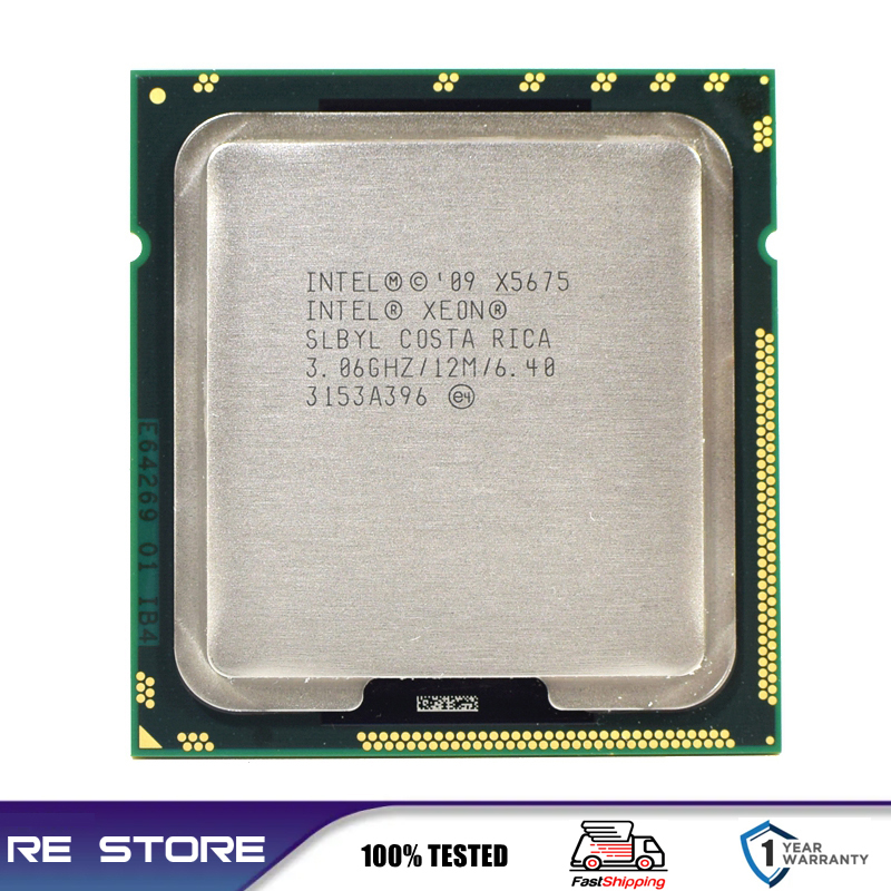 Bộ Xử Lý Intel Xeon X5675 3.06GHz 12M 6 Lõi LGA 1366 SLBYL CPU