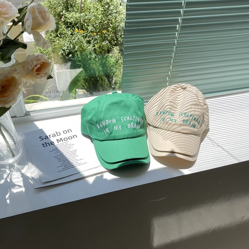 Mũ Lưỡi Trai Mềm Thêu Chữ Phong Cách Đường Phố Cá Tính