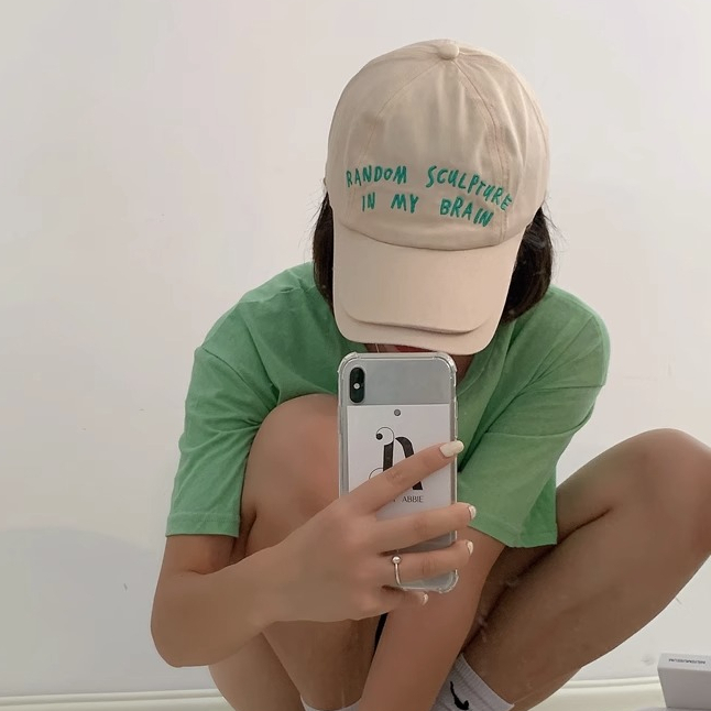 Mũ Lưỡi Trai Mềm Thêu Chữ Phong Cách Đường Phố Cá Tính