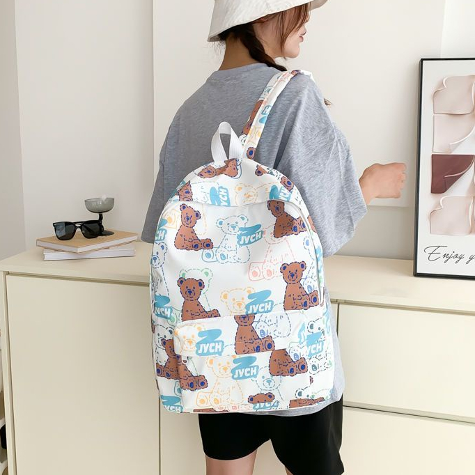 ENVIROSAX thời trang Hàn Quốc phiên bản sinh viên nhỏ tươi linh hoạt túi hai vai nam nữ