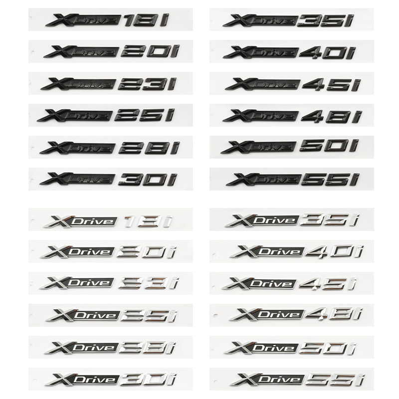 FENDER Đề Can Dán Trang Trí Bốn Bánh Xe Hơi BMW Xdrive18i 20i 23i 25i 28i 30i 35i 40i 45i 48i 50i 55