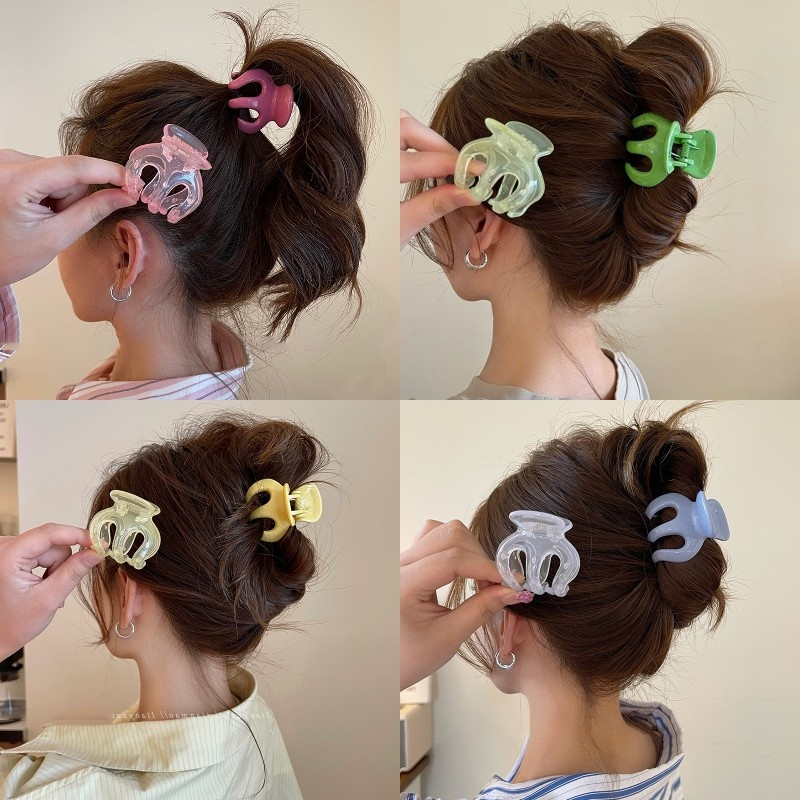 Kẹp Tóc Hình Bạch Tuộc Thời Trang Hàn Quốc Y2K