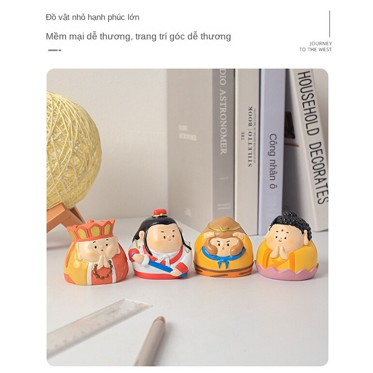 Nhân Vật Son Goku Hoạt Hình Sáng Tạo Trang Trí Bàn Trà