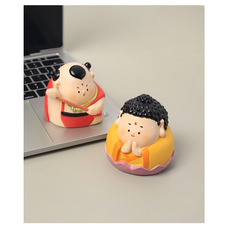 Nhân Vật Son Goku Hoạt Hình Sáng Tạo Trang Trí Bàn Trà