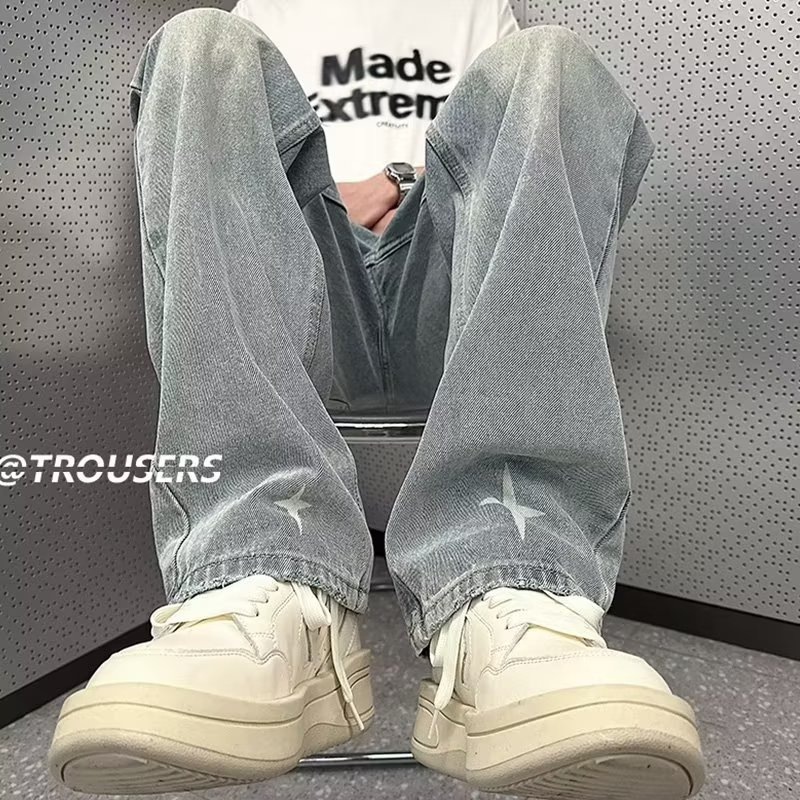 Quần Jean Dài Phong Cách Nhật Bản Thời Trang Mới Cho Nam