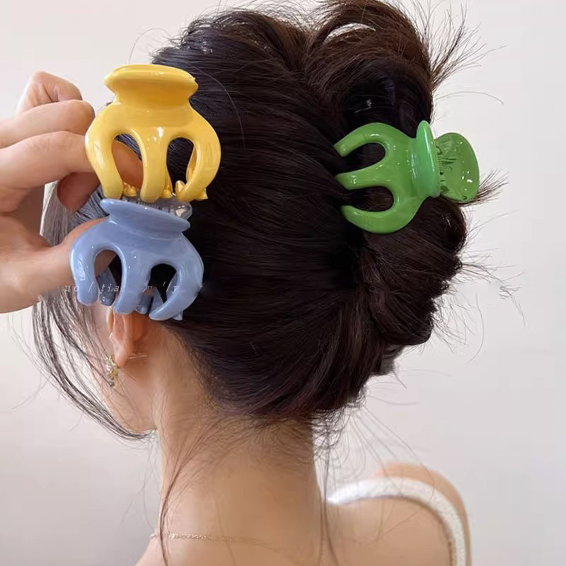 Kẹp Tóc Hình Bạch Tuộc Thời Trang Hàn Quốc Y2K