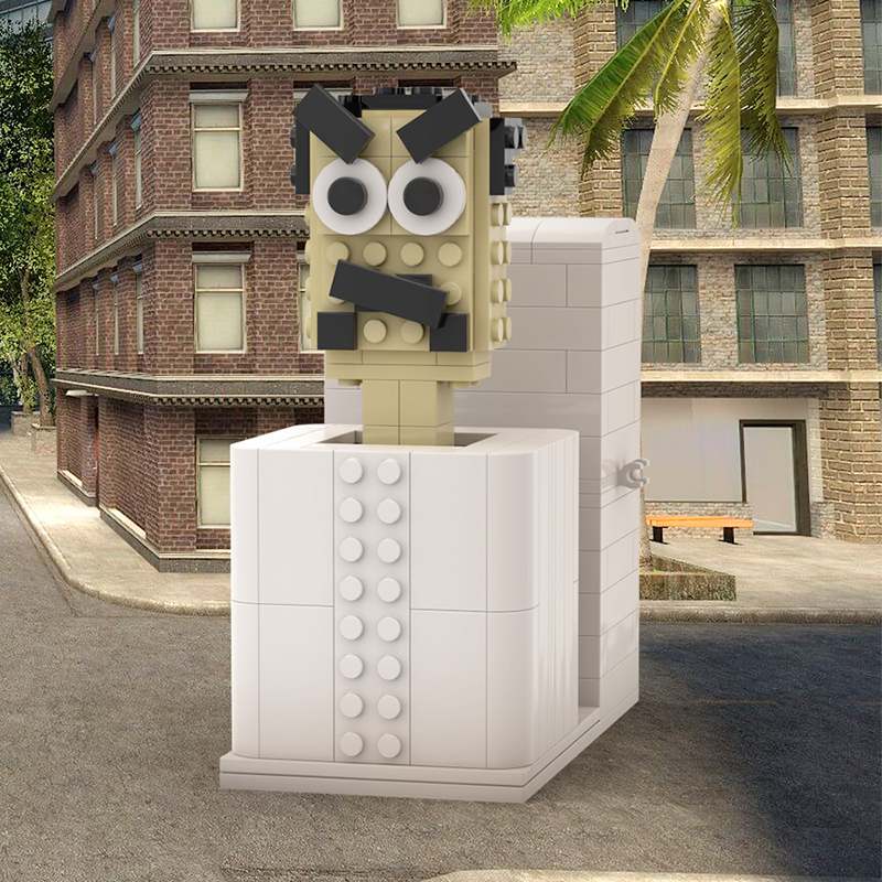 Mô Hình Lắp Ráp robot Titan Độc Đáo