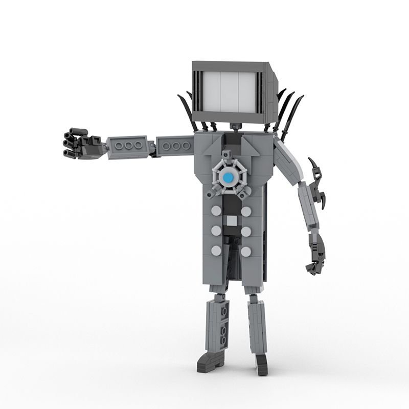 Mô Hình Lắp Ráp robot Titan Độc Đáo