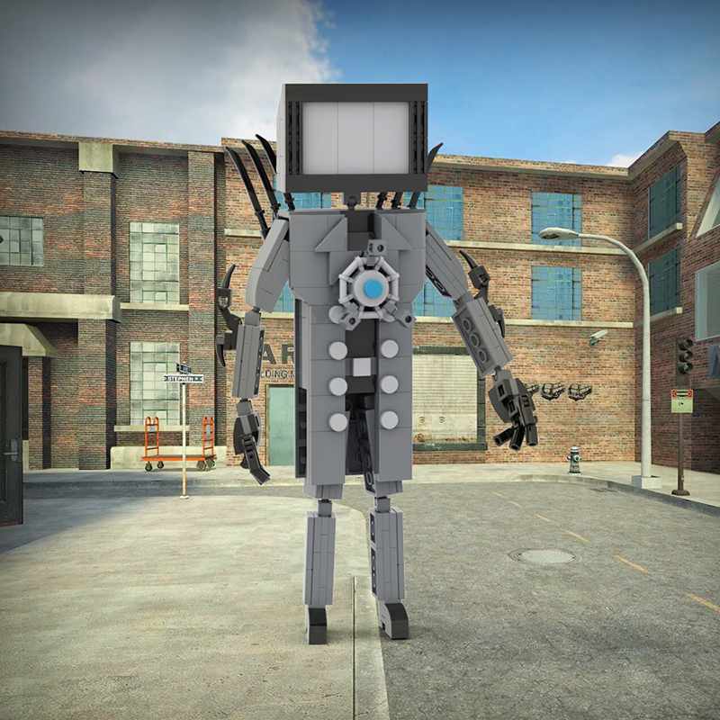 Mô Hình Lắp Ráp robot Titan Độc Đáo