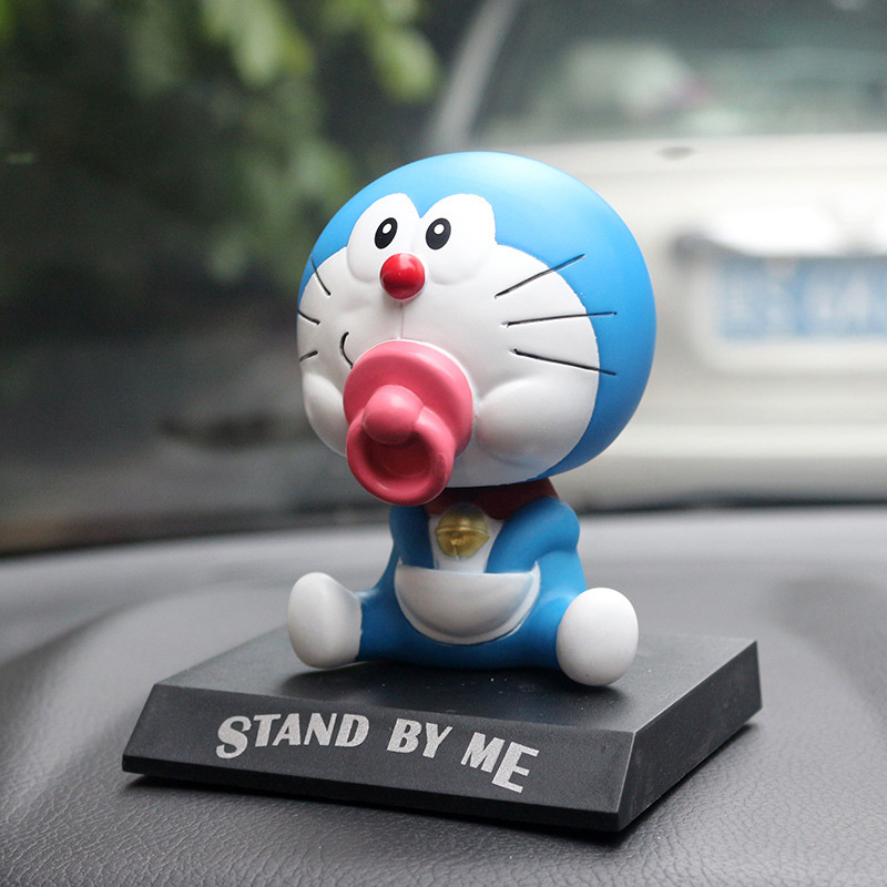 Mô Hình Nhân Vật Doraemon Nobita Nobi Đầu Lắc Bằng PVC 10cm Có Giá Đỡ Điện Thoại Trang Trí Xe Hơi 8 Kiểu