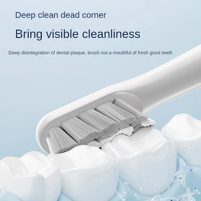 Set 4 Đầu Bàn Chải Đánh Răng Điện Xiaomi EX3 Mijia pinjing Sonic Thay Thế Tiện Lợi