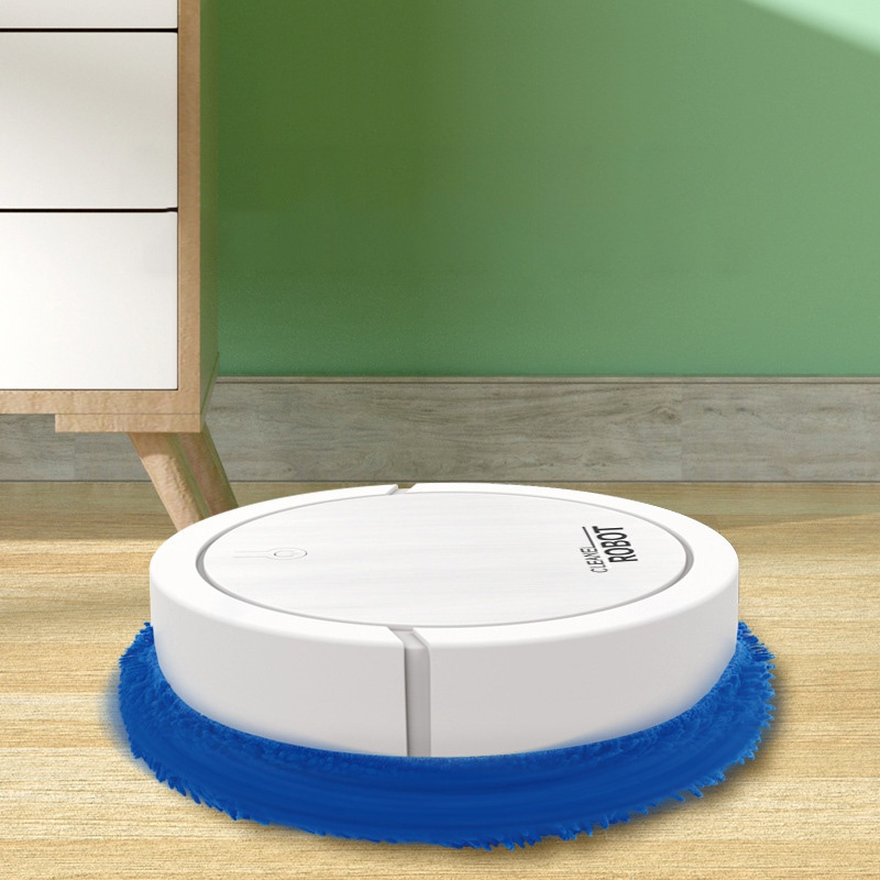 AILIYA Robot Lau Nhà Thông Minh Khử Trùng Bằng Tia UV Và Khô Sạc USB