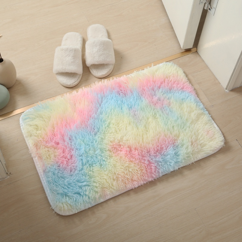 ICG Thảm Lông Loang Trải Sàn Lông Dầy Thảm lau chân