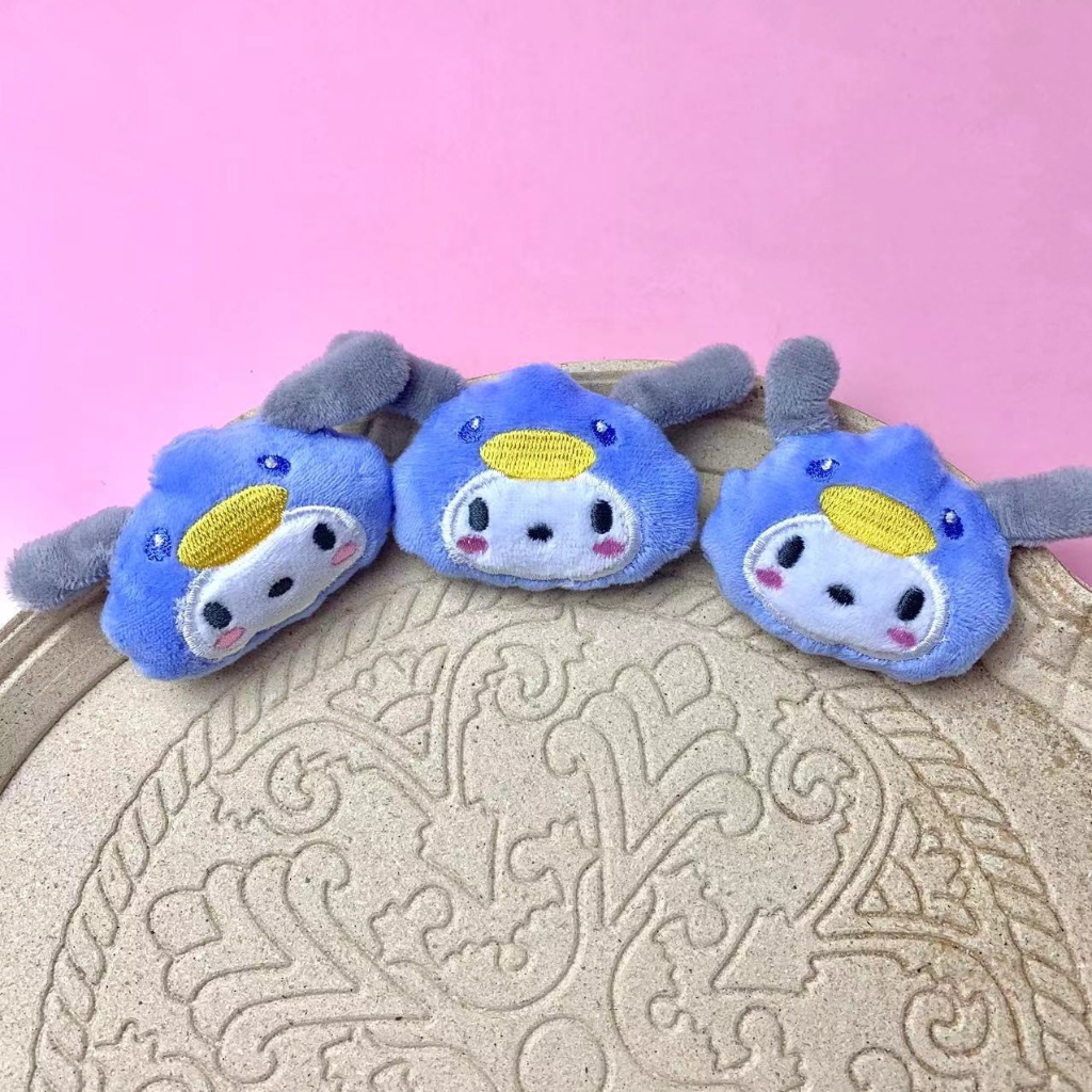 Búp Bê Nhồi Bông Hình Chú Chó Có Mũ Trùm Kiểu Nhật Bản Dễ Thương Dùng Làm Quà Tặng Cho Bé