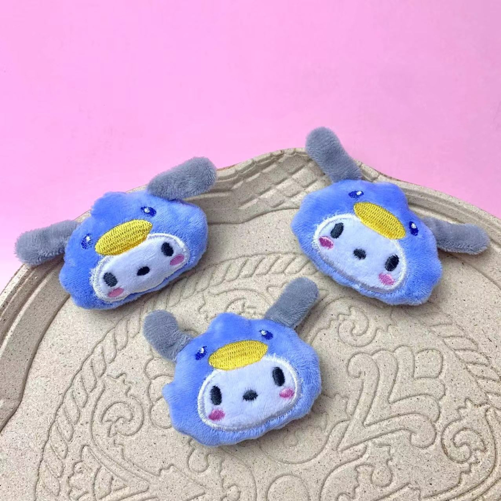 Búp Bê Nhồi Bông Hình Chú Chó Có Mũ Trùm Kiểu Nhật Bản Dễ Thương Dùng Làm Quà Tặng Cho Bé