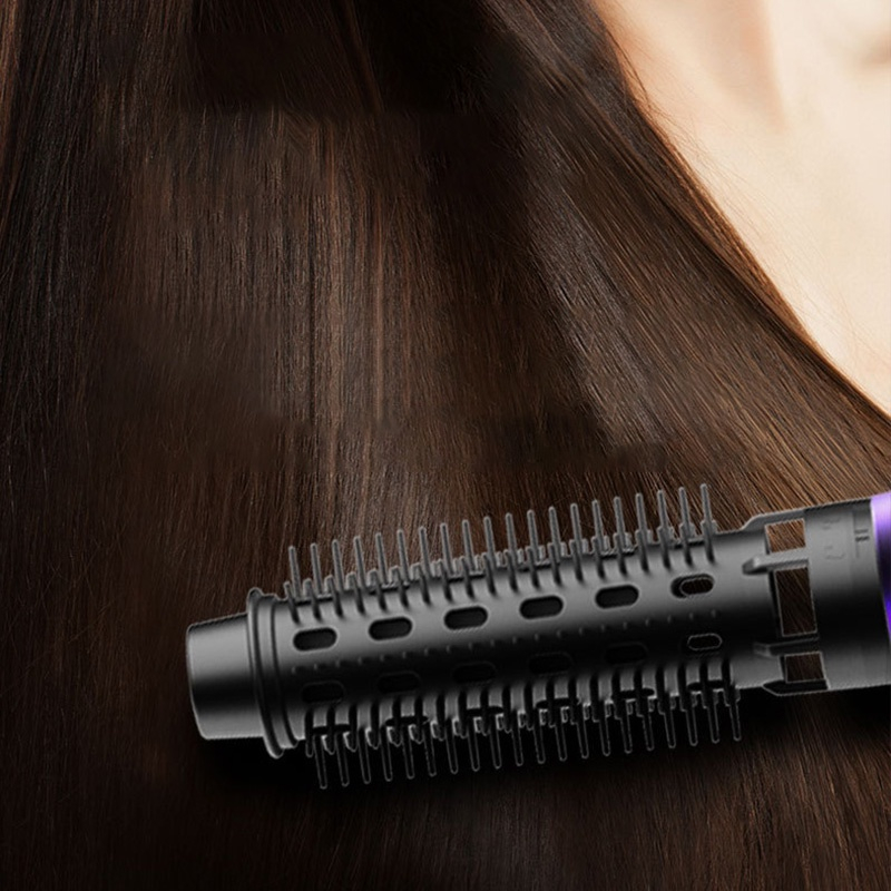 JIASHI Lược khí nóng 5 trong 1 lược uốn tự động tóc thẳng lược máy sấy tóc lược điện máy sấy tóc đa năng