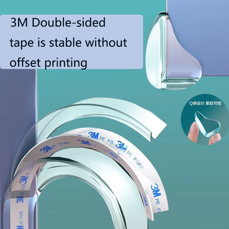 Combo 12 nút bịt góc cạnh bàn silicon an toàn cho bé