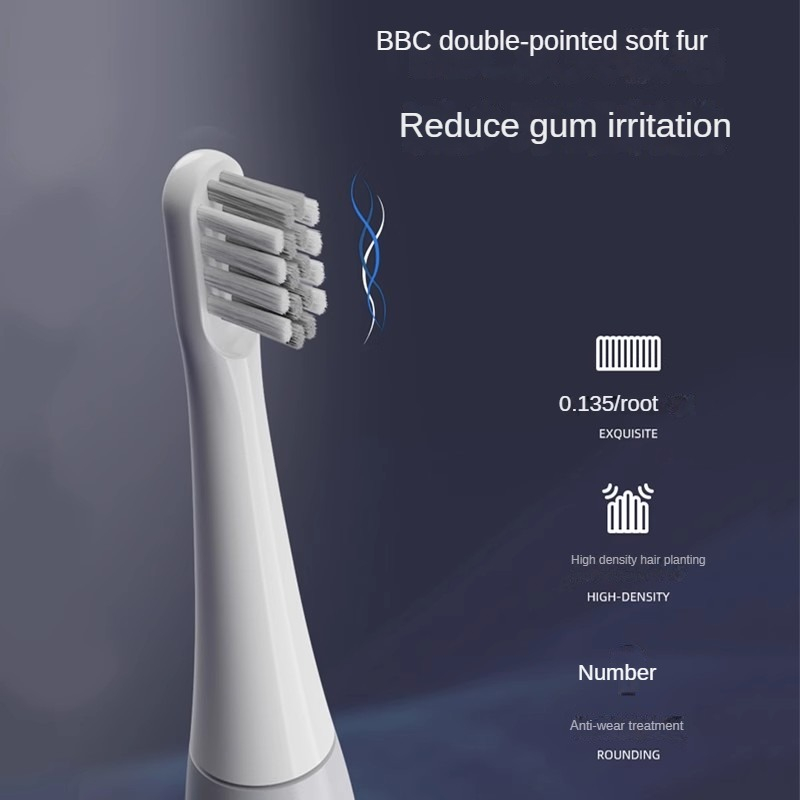 Set 4 Đầu Bàn Chải Đánh Răng Điện Xiaomi EX3 Mijia pinjing Sonic Thay Thế Tiện Lợi