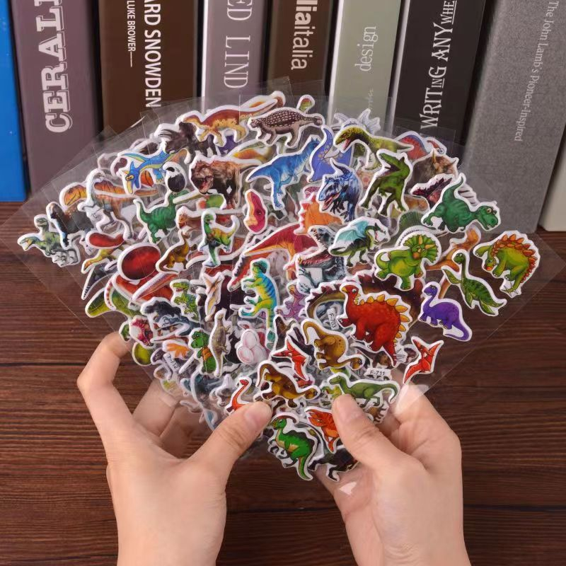 Hình Dán Bong Bóng 3D Hoạt Hình anime Tự Dính Thân Thiện Với Môi Trường Giáo Dục Cho Bé Trai Bé Gái Mẫu Giáo