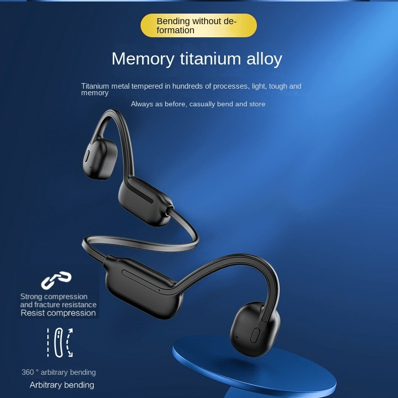 XIAOMI Tai nghe dẫn xương bơi Bluetooth không dây IPX8 Máy nghe nhạc MP3 32GB không thấm nước Tai nghe Hifi với tai nghe mic