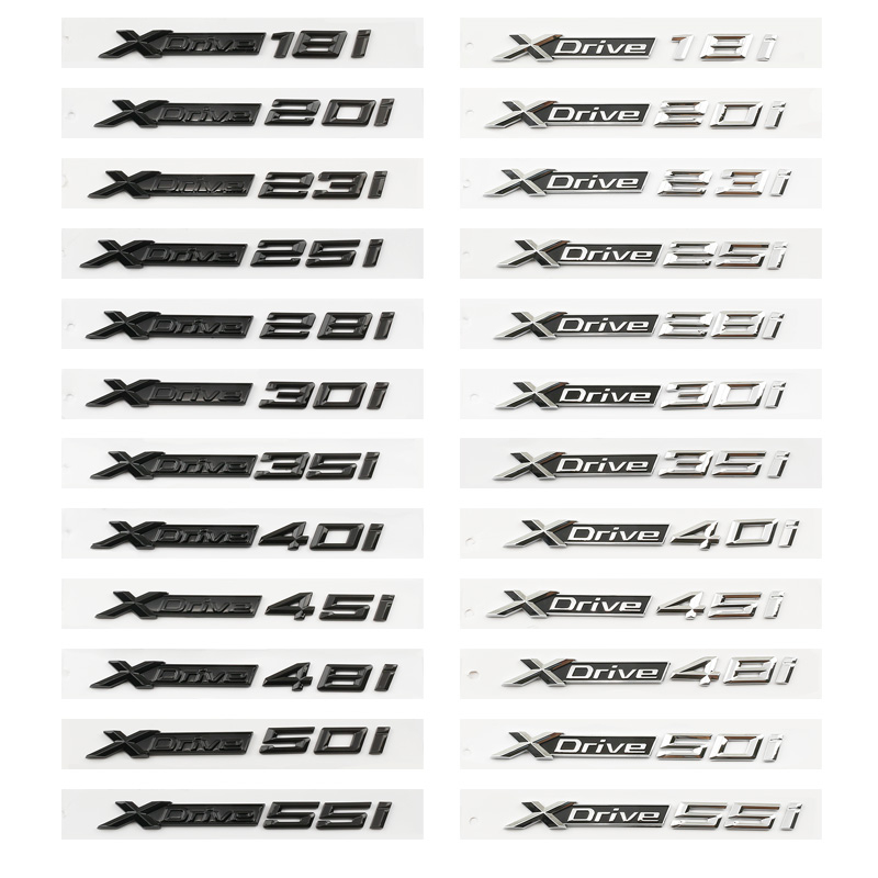 FENDER Đề Can Dán Trang Trí Bốn Bánh Xe Hơi BMW Xdrive18i 20i 23i 25i 28i 30i 35i 40i 45i 48i 50i 55