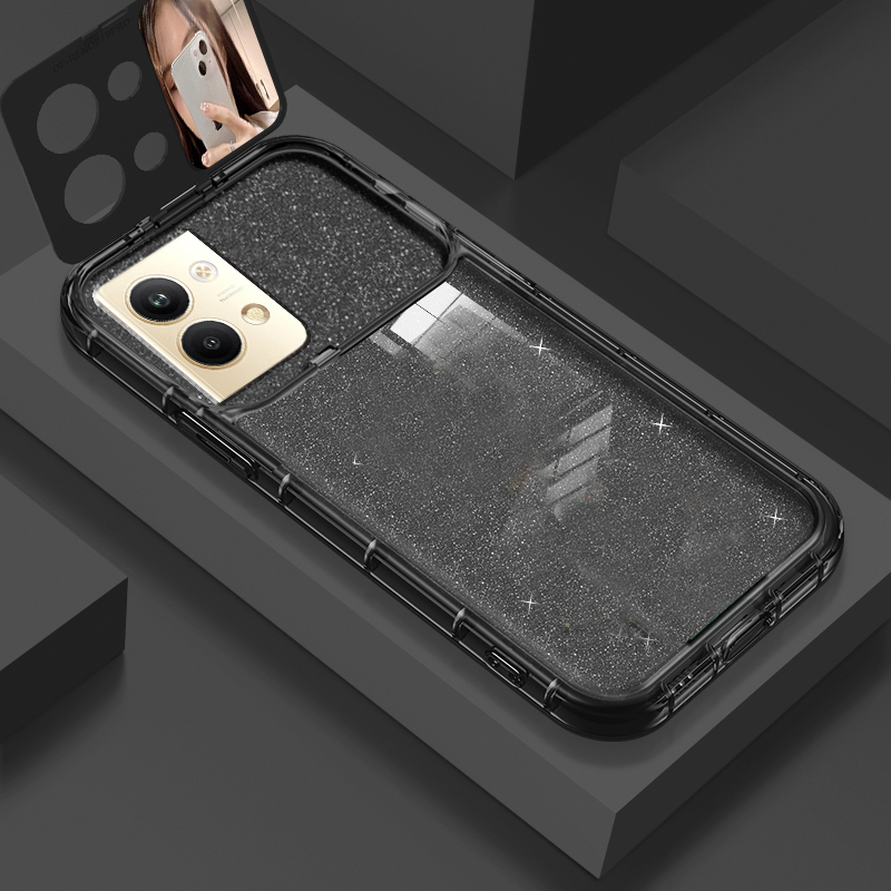 Ốp Điện Thoại Có Gương Soi Cho oppo reno 8z 5g reno 7z 5g reno 8t 5g reno 8 reno 6 reno 5 reno 8 pro 5g Chống Sốc