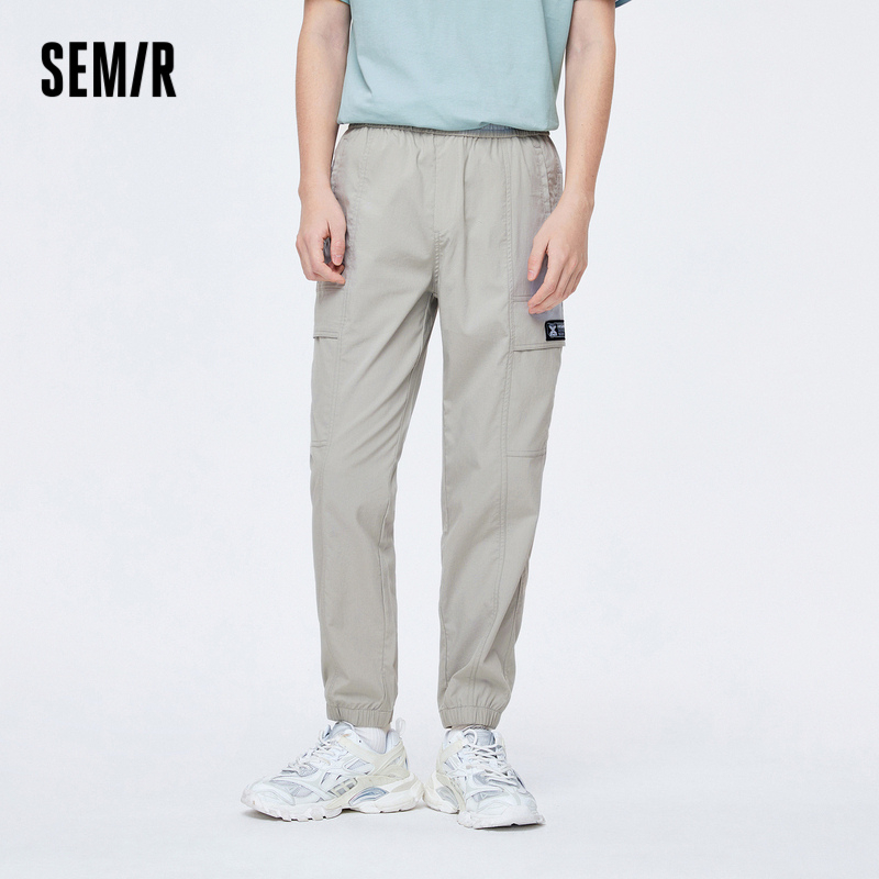 Semir Quần Dài Ống Đứng Xẻ Tà Phong Cách Mới Mùa Hè 2023 Cho Nam