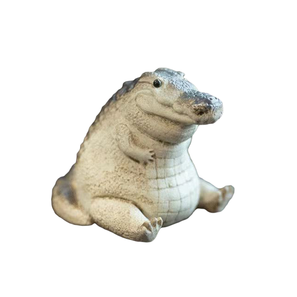 Tượng Cá Sấu Nhỏ Để Bàn Trang Trí Phòng Khách