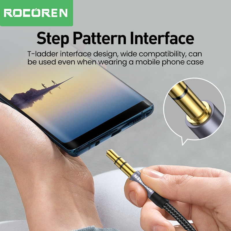 Dây Cáp Âm Thanh Aux Giắc Cắm 3.5mm 3.5mm Chuyên Dụng Cho Điện Thoại / Máy Nghe Nhạc MP3 / Máy Tính