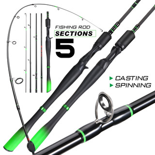 Sougayilang cần câu cá bằng sợi carbon 1.8m / 2.4m wt 6-18lb